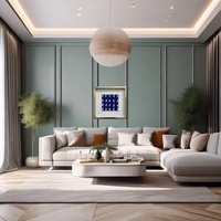 Décoration murale contemporaine en relief 3D encadrée pour la maison, fabricant en gros avec conception personnalisée et services OEM ODM