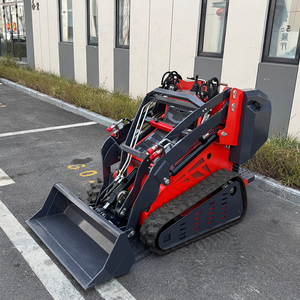 ENVÍO GRATUITO China JT450 Minicargadora de orugas CE EPA 5 con cucharón, zanjadora y arado rotatorio - Product Image 3