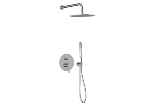 <span class=keywords><strong>Colonne</strong></span> <span class=keywords><strong>de</strong></span> <span class=keywords><strong>douche</strong></span> thermostatique murale en acier inoxydable SUS316 sans plomb, <span class=keywords><strong>avec</strong></span> mitigeur <span class=keywords><strong>de</strong></span> <span class=keywords><strong>douche</strong></span> à effet pluie intégré pour <span class=keywords><strong>baignoire</strong></span> - Product Image 3