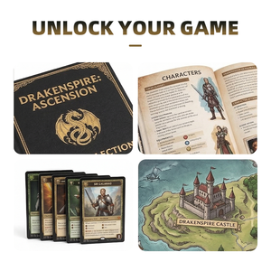 Guide de jeu de rôle à thème : cartes d'<span class=keywords><strong>aventure</strong></span>, <span class=keywords><strong>exploration</strong></span> de personnages, stratégie, jeu de société RPG fantastique immersif - Product Image 3