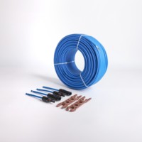 Kabel Daya fotovoltaik surya inti tunggal kualitas tinggi PV1500-SR DC 1500V PB 58207A persetujuan untuk sistem tenaga surya