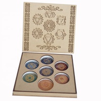 Cristaux de guérison Reiki, pierres des 7 chakras, ensemble de méditation yoga, pierres précieuses naturelles, agate, respectueux de l'environnement, thérapie religieuse