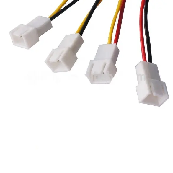 Molex 4 พิน การเชื่อมต่อพัดลมคอมพิวเตอร์ พัดลม 3 สายควบคุมความเร็ว