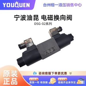 Vanne solénoïde Youquen série DSG-02 24V 220V Vanne de commande directionnelle hydraulique - Product Image 4