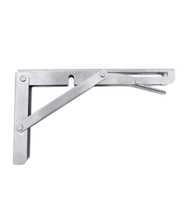 دعامة رف حديدي قابلة للطي تصميم K أقواس دعم مثبتة على الحائط - Product Image 2