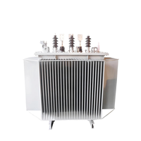 Transformateur de distribution triphasé à double enroulement, noyau en cuivre, transformateur de puissance 50 Hz pour alimentation électrique