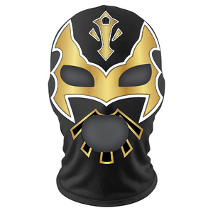 <span class=keywords><strong>Masque</strong></span> de personnage de lutte pour fête, jeu de rôle, couvre-chef amusant, protection UV, cagoule 3 trous en Spandex/Polyester pour adultes - Product Image 5