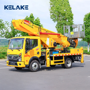 Plateforme de travail en hauteur montée sur camion Diesel 26m avec nacelle, flèche télescopique hydraulique, Euro 3 - Product Image 4