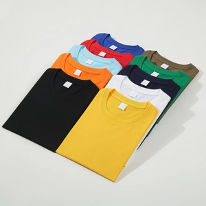 เสื้อยืดผู้ชายหลากสีแบบเรียบง่ายรุ่นใหม่มาแรง ขายส่ง เสื้อยืดลำลองผ้าฝ้าย 100% คอกลม รับสั่งทำเสื้อยืดสำหรับผู้ชาย - Product Image 4