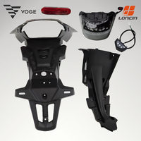 Wuji DS800X Guidon, Pivot de bras oscillant, Boîtier de chaîne, Garde-boue arrière, Protection de réservoir de carburant, Support de garniture, Pompe à carburant électronique, Conduite de carburant