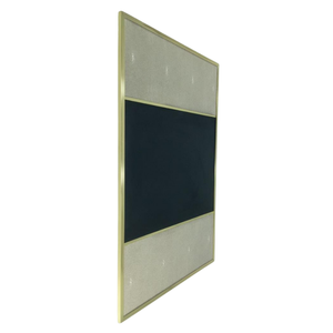 Secante rectangular de shagreen de imitación directo de fábrica en colores carbón, negro, gris claro, Turquesa - Product Image 5
