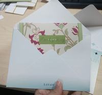 Enveloppes personnalisées avec sceau de cire, papier spécial à texture douce, enveloppes pour mariage / confession, écritures manuscrites