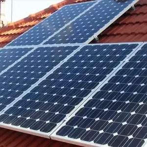 Diseño Sistema de estantería solar Uso Panel solar Panel fotovoltaico Instalar techo solar Nuevo Personalizado Fácil de instalar Hogar fuera de la red IP54