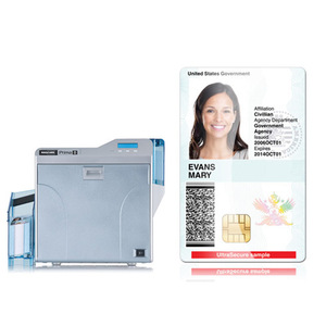 <span class=keywords><strong>Imprimante</strong></span> de cartes <span class=keywords><strong>PVC</strong></span> double face MAGICARD Prima 8, plus abordable et efficace, fabricant d'imprimantes de cartes d'identité en plastique - Product Image 2