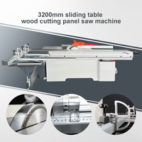 Scie à table coulissante industrielle Mj6132, machine à découper le bois, scie à panneaux automatique, machine à découper le bois