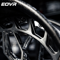 Rines EVOR de Fibra de Carbono Forjada 5x130 5x114.3 de 16 a 26 Pulgadas, Rueda de Aleación Cóncava Profunda para Autos Deportivos de Lujo Urus