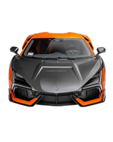 Kit carrosserie en fibre de carbone pour Lamborghini Revuelto, style VORS, haute qualité, comprenant lèvre avant, jupes latérales, diffuseur et spoiler.