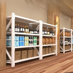 מותאם אישית צהוב בינוני-שכבת ערמה פלדה מדפים מערכת מגבלת ללא דופי יחידות מחסן תעשייתי מדף מזרן - Product Image 3