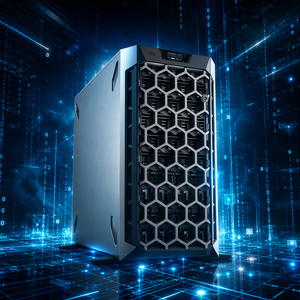 เซิร์ฟเวอร์ Dell PowerEdge T640 แบบทาวเวอร์ รองรับซีออนคู่ DDR4 SAS NVMe พื้นที่จัดเก็บข้อมูลสูง ขยายพื้นที่จัดเก็บได้ เซิร์ฟเวอร์สำหรับองค์กร - Product Image 1