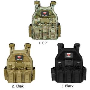 Gilet tactique multifonctionnel unisexe, prix de gros, porte-plaque de protection, tendance, en nylon 1000D - Product Image 6