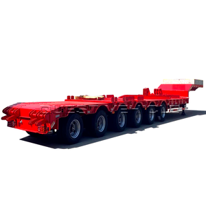 <span class=keywords><strong>Transport</strong></span> Mini Excavateur Remorques <span class=keywords><strong>Utilitaire</strong></span> 7 Essieux Bas Lit Semi Remorque - Product Image 6