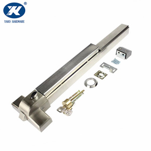 <strong>Panic</strong> Bar For Fire Proof Door <strong>Exit</strong> Door With Keys Handle Push Bar - Product Image 1