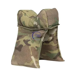 Tactical Multicam Filled Blind Bag Waterproof Front Rear Squeeze Bags for Long Range Shooting Hunting Target