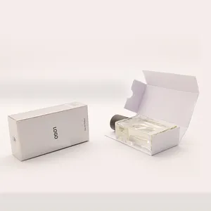 Hot Sale Custom Logo Free Design Packaging Box Luxury Empty Attar Packaging Paper Gift Perfume Box