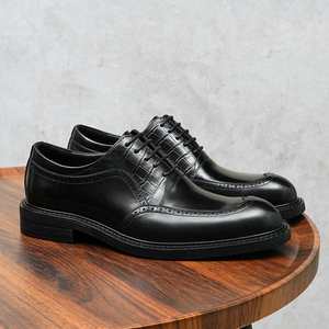 Nouvelles Chaussures Oxford Grande Taille en Cuir Véritable pour Hommes – Vente Directe – Formelles, Décontractées, à Enfiler, Respirantes et Antidérapantes - Product Image 5