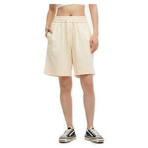 100% algodón liso para hombre, pantalones cortos de baloncesto para gimnasio, malla personalizada con cordón, pantalones cortos Cargo de talla grande para verano - Product Image 2