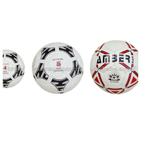 Ballon de football portable de haute qualité de la marque JIALON, logo personnalisé classique, multicolores, vente en gros pour l'entraînement, publicité, imprimé en PVC/PU