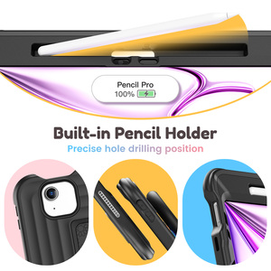 Étui de tablette en silicone PC antichoc adapté aux enfants avec support multi-angles et emplacement pour stylet, housse de protection pour <span class=keywords><strong>iPad</strong></span> Pro 11 pouces <span class=keywords><strong>Air</strong></span> 4/5e génération - Product Image 6