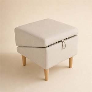 Marchepied <span class=keywords><strong>pliable</strong></span> pour chat avec griffoir, banc ottoman rembourré pour animaux de compagnie, rampe pour chat avec pieds en bois - Product Image 5