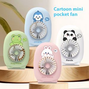 Portable USB Charging Mini Handheld Air Cooling Plastic <b>Three</b>-Speed Foldable Household Box Custom Logo Electric Fan - Product Image 5