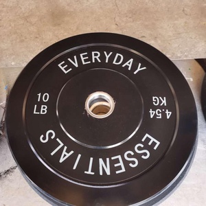 Plaque De Fonte 45 Lb (20,4 Kg) - Alésage 1 Pouce - Poids Classique Pour Haltères Et Musculation