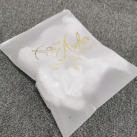 Sacs refermables en plastique biodégradable écologiques et imperméables pour vêtements, chaussures, chaussettes, impression sérigraphique personnalisable