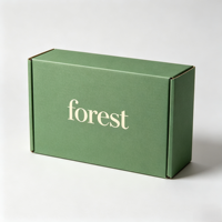 Boîtes d'expédition personnalisées étanches et robustes avec gaufrage, pelliculage mat, doublure en éponge, emballage en carton ondulé pour produits de soin de la peau