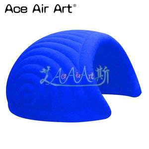 Tienda de campaña de lujo, media cúpula inflable, diseño de carcasa único para eventos al aire libre, fiestas y camping, carpa <span class=keywords><strong>Luna</strong></span> inflable iluminada con LED - Product Image 2