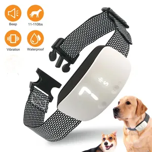 XCHO non electric shock bark stop collar dog training device 2 modes beep and vibration only for small dog anti bark collar