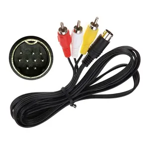 1,8 M 6 Fononuuudio ideideo omposite able para EGA enenesis 2 3 Connection cord 3RA A a 9 Pin