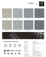Dalles de moquette haut de gamme à dossier coussiné en stock – Revêtement de sol modulaire de luxe pour un confort supérieur et une isolation acoustique optimale pour les résidences haut de gamme