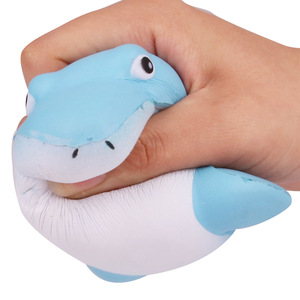 Animal Shark <b>Resin</b> Statue Slow Rebound Toy Home Decoration Artistic <b>Craft</b> - Product Image 5