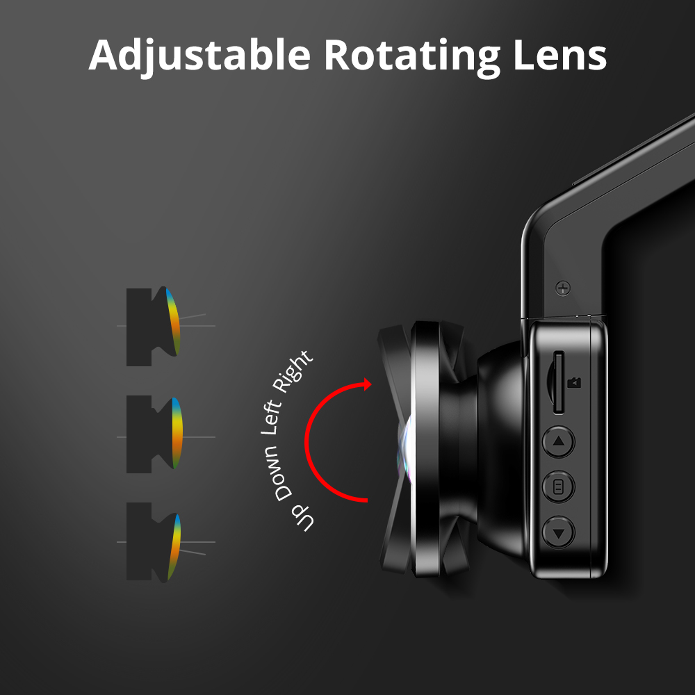 ORANGLES AZDOME M17 Pro 3 Inch Front Rear Dash Cam WiFi 1080P Night Vision Parking Mode UK Accident Evidence New 2025 - full product showcase - displaying specifications - Image 5 of 6 | adapts to any space | AZDOME M17 Pro 3 Inch Front Rear Dash Cam WiFi 1080P Night Vision Parking Mode UK Accident Evidence New 2025 deal New Jersey | Free Shipping ORANGLES