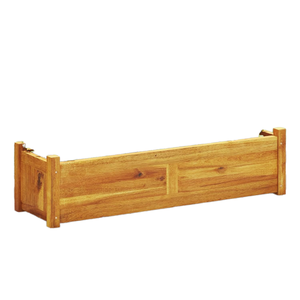 Hot Selling Premium Square Modern <b>Wooden</b> Raised <b>Garden</b> Bed -<b>Planter</b> Box for Flowers Plants | Durable Stylish Indoor/Outdoor - Product Image 1