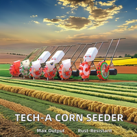 Tech-A HPF-7 semoir de maïs manuel multifonctionnel planteur nouveau semoir de maïs à pousser à la main avec moteur de pompe pour la transplantation agricole