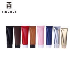 Venta al por Mayor de Botellas de Crema Blancas de 80 ml, Tubos Suaves para Crema, Envases Cremosos, Tubos Recargables para Limpiador Facial - Product Image 6