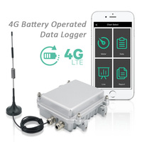 Enregistreur de données 4G alimenté par batterie Antenne externe pour applications IoT Système de surveillance sans fil LTE