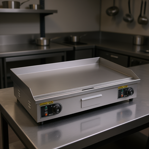 Plaque de cuisson électrique commerciale Vevor 28,54 x 15,75 pouces en acier inoxydable, température réglable, grill de comptoir 4400W - Product Image 2