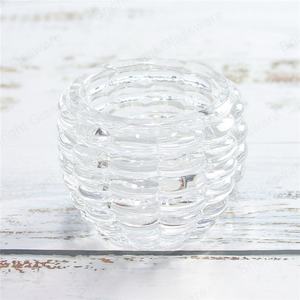 Di alta qualità trasparente di cristallo di vetro candela vaso supporto di candela tealight - Product Image 5