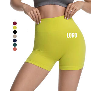 Shorts de sport respirants à séchage rapide, sans coutures, pour la course et l'entraînement, avec contrôle du ventre, taille haute et effet push-up pour femmes - Grande <span class=keywords><strong>Vente</strong></span> - Product Image 1